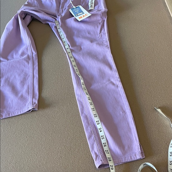 MAC Jeans Dream Summer Wonderlight Slim Leg Jeans- NWT - Lilac- 8US / 38German - Picture 14 of 16